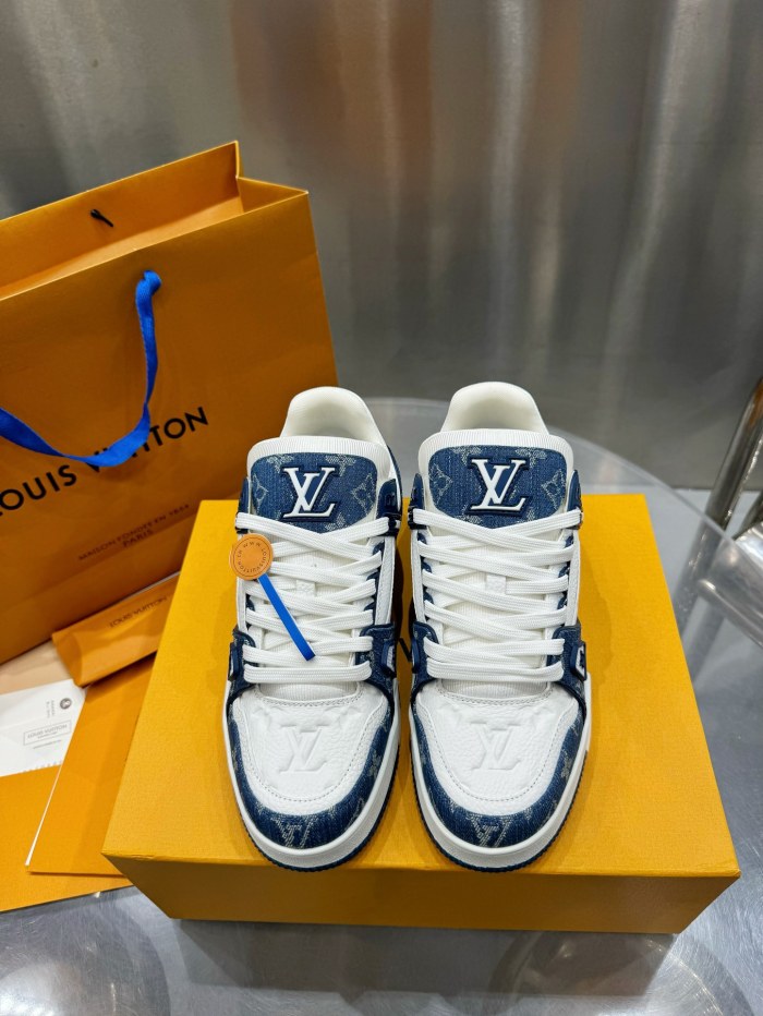 1:1 quality version 28342912 L Trainer Cowboy Blue Shoes
