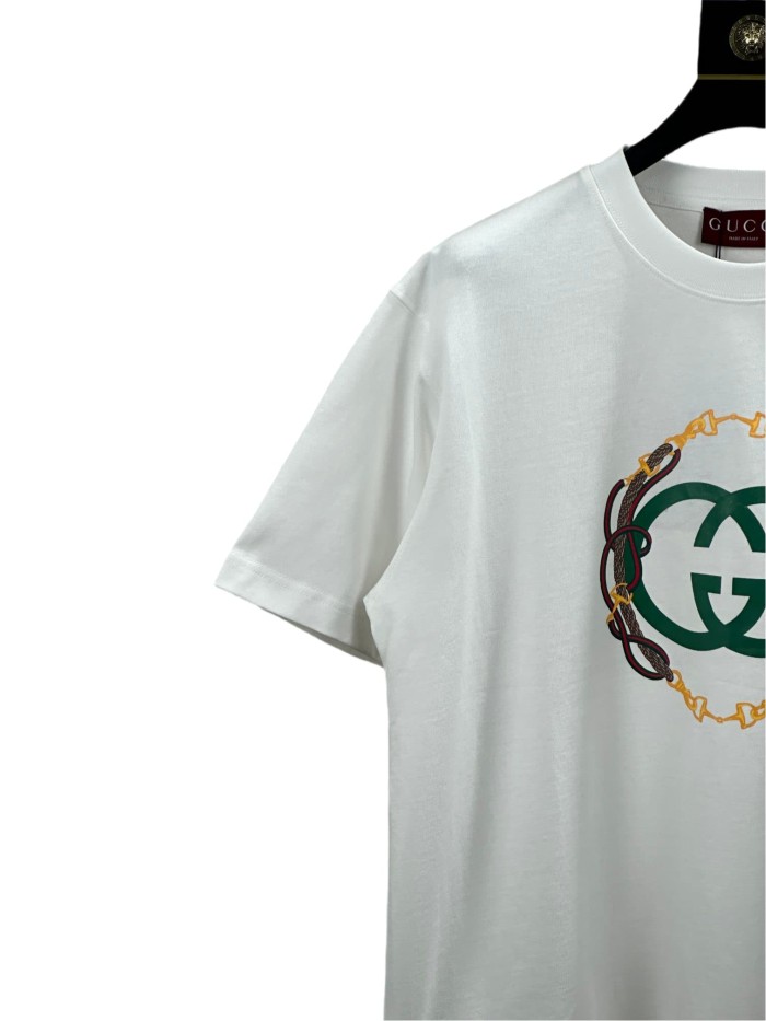1:1 quality version Reins Double G Print tee 2 colors 28791743