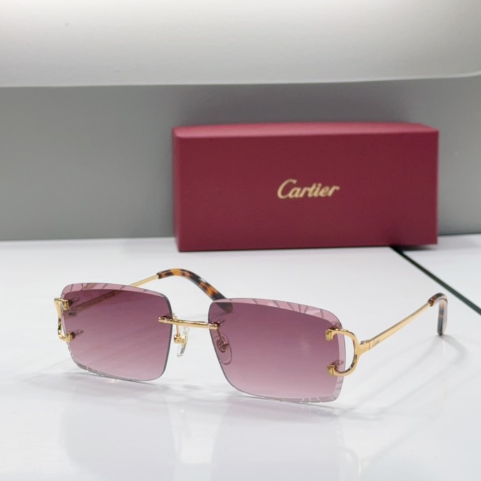 1:1 quality version Frameless Gradient Glasses 14 colors 28531490