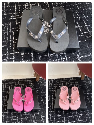 1:1 quality version 28118245 Thick Bottom Slippers 3 colors