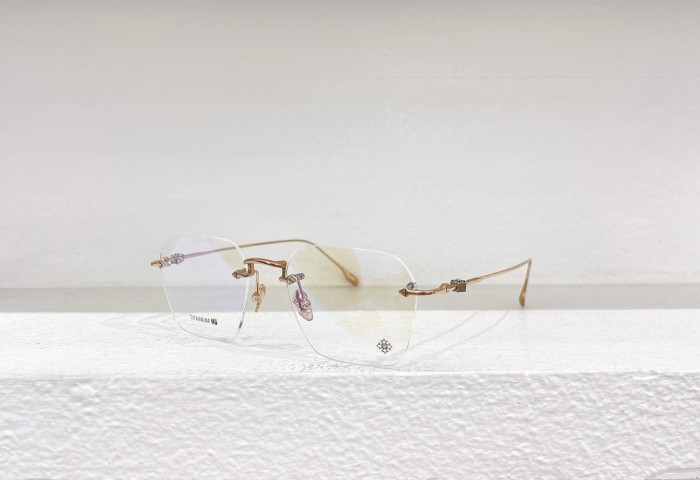 1:1 quality version Rimless glasses with large lenses 4 colors