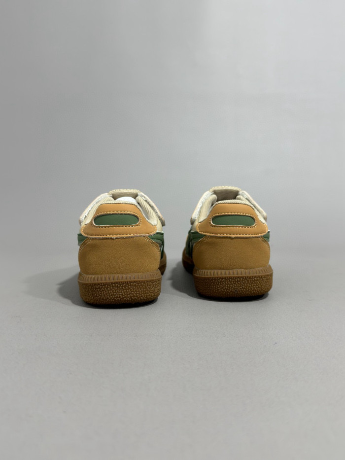 Velcro Retro Low Top Casual Running Shoes for Kids 4 colors 29006188