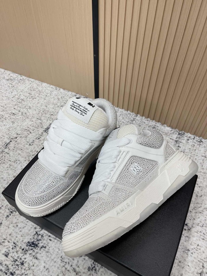 1:1 quality version Colorblocking full rhinestone low top thick bottom sneakers 8 colors 27632830
