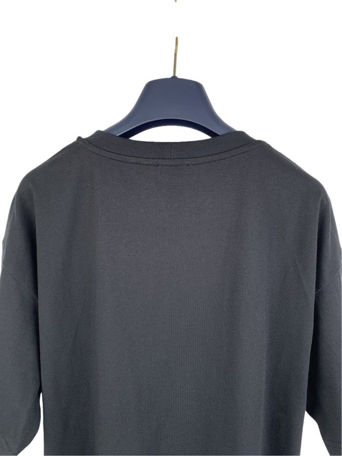 1:1 quality version Embroidered Logo Tee 3 colors 28750250