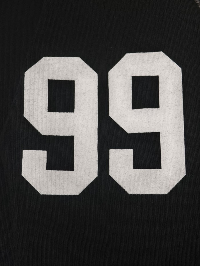 1:1 quality version Number 99 Letter Large Print Long Sleeve T-Shirt 2 colors