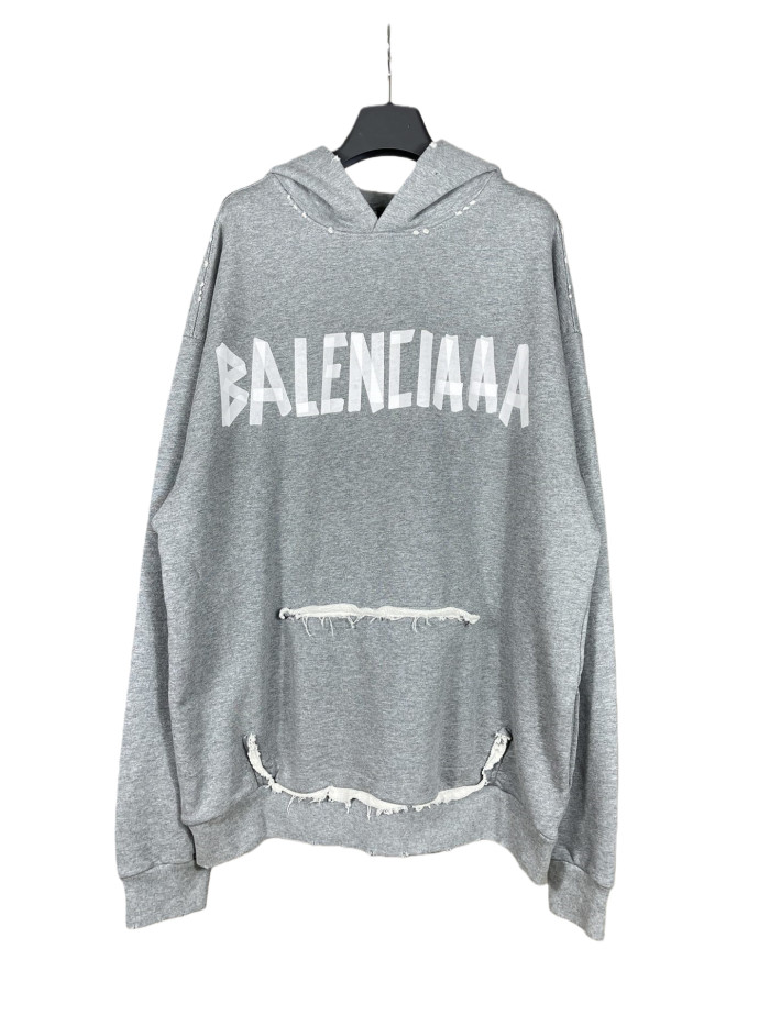 Masking Tape Washed and Distressed Hoodie 8 colors 28661155