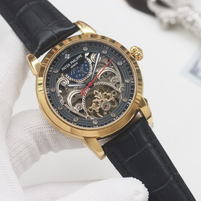 Mechanical Movement Calfskin Strap  Watch 7 colors【Dial diameter：42mm 】28764694