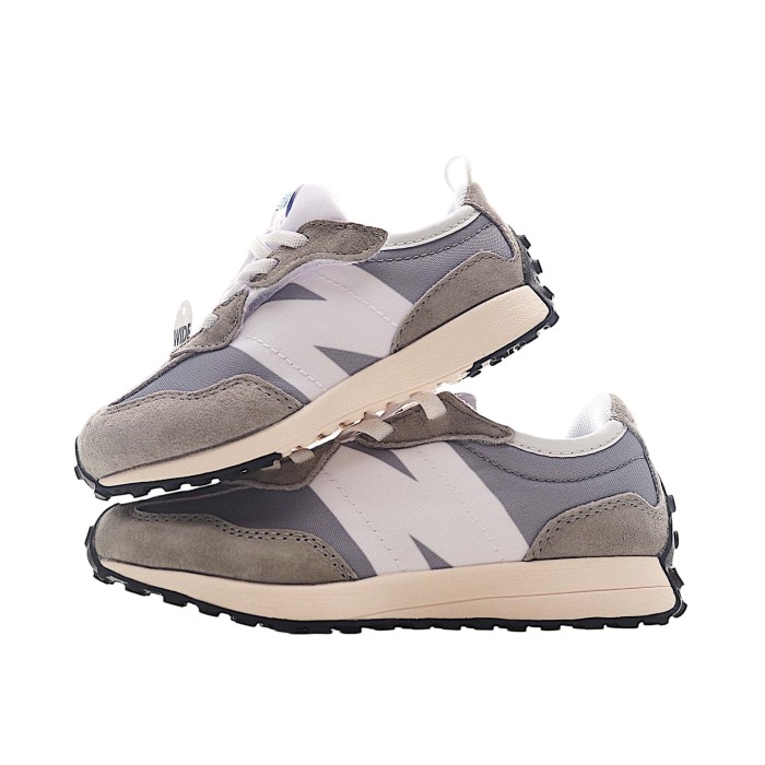 327 Style Wide Fit Suede & Leather Retro Running Shoes for Kids 9 colors 29010887