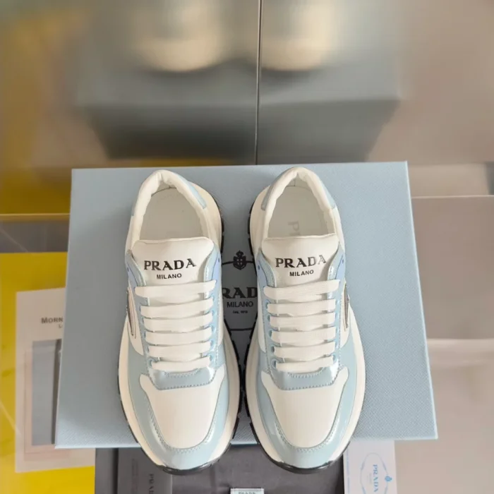 PR@DA@ PRAX 01 RE-NYLON SNEAKERS   PRD068