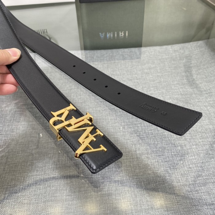1:1 quality version Offset Letter Buckle Belt 4 colors【Width 3.8 cm】28661038