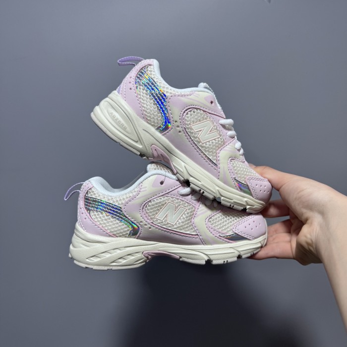 N-logo Mesh Paneled Retro Running Shoes for Kids 8 colors 28997941