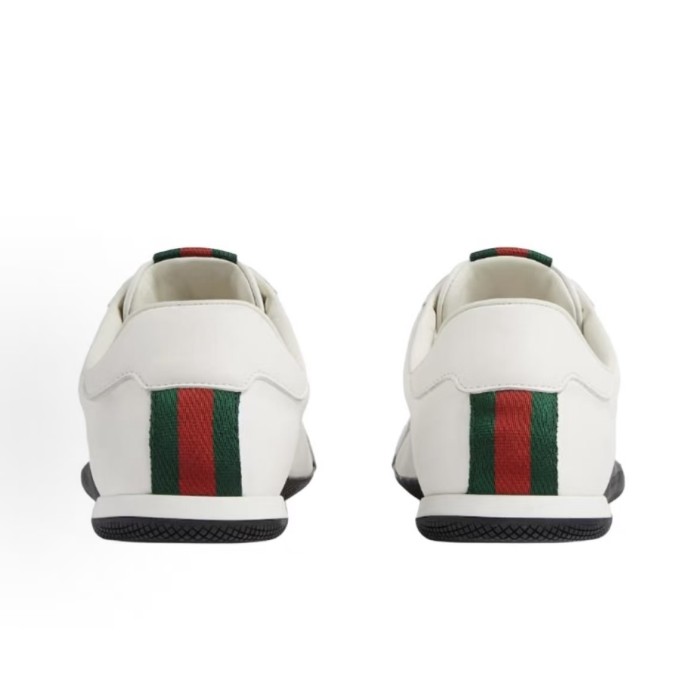 [plus-size shoes]1:1 quality version Leather Green Red Web Vintage Shoes 5 colors 28974025