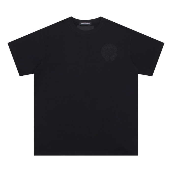 Back a line of horseshoe logo embroidery Tee 3 colors