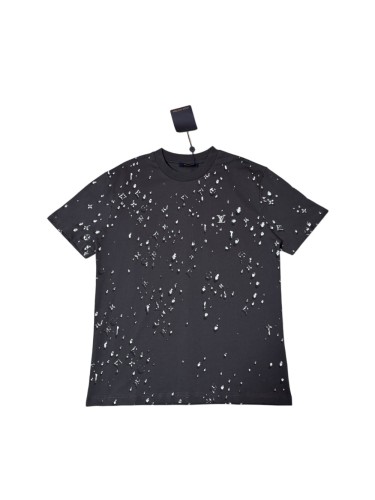 1:1 quality version All-Over Waterdrop Rhinestone Tee 28903017