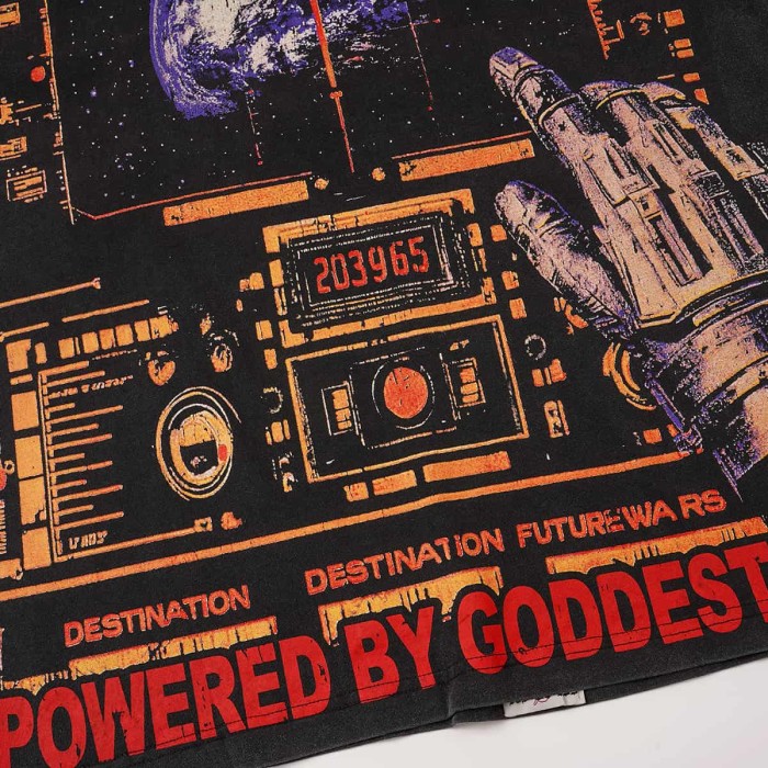 Star Hunter Tracking Print Washed Tee 29098150