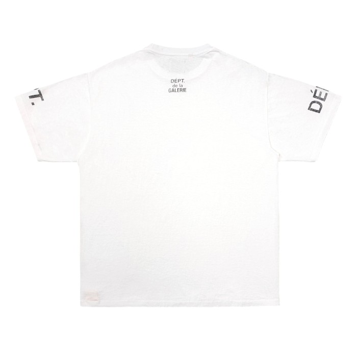 [Big & Tall for weights up to 260 lbs]1:1 quality version Horizontal Letter Small French Print Tee 28974020