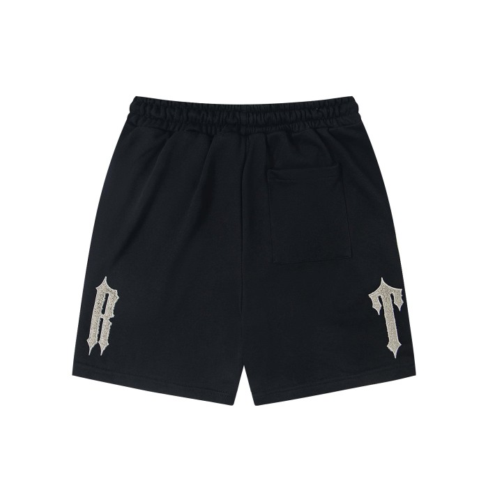 Letter Towel Embroidery Logo Loose Casual Drawstring Shorts 2 colors 29077463