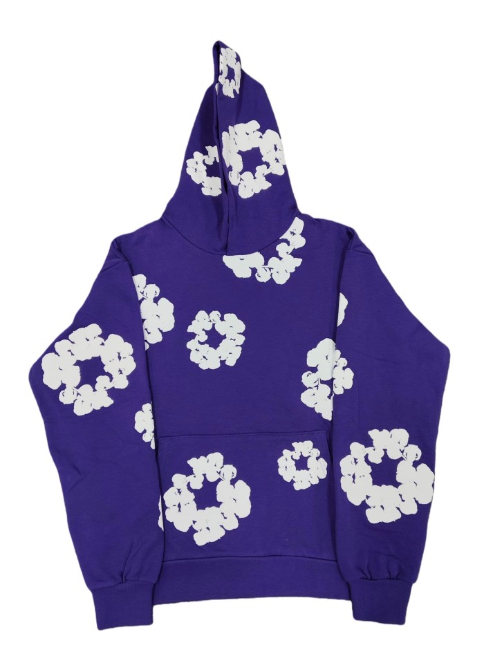 [Including comparative images of RepDog and other seller] 1:1 quality version Kapok Cotton Print Hoodie 12 colors