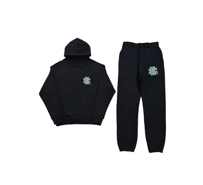 1:1 quality version Classic Green Logo Hoodie & Pants Set 28690400