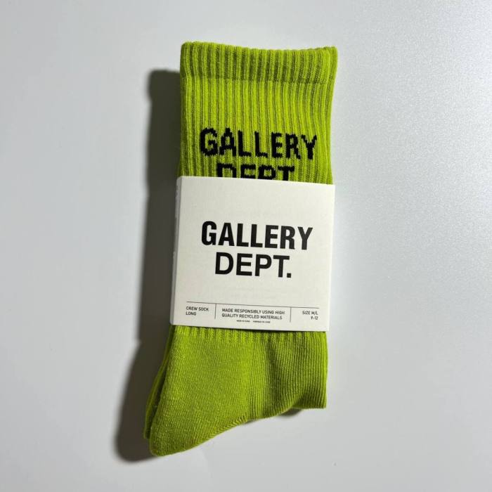 Vintage monogrammed embroidered cotton athletic socks 15 colors
