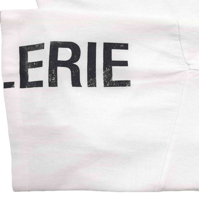 [Big & Tall for weights up to 260 lbs]1:1 quality version Vertical Large French Letter Print Washed Tee 2 colors 28971602