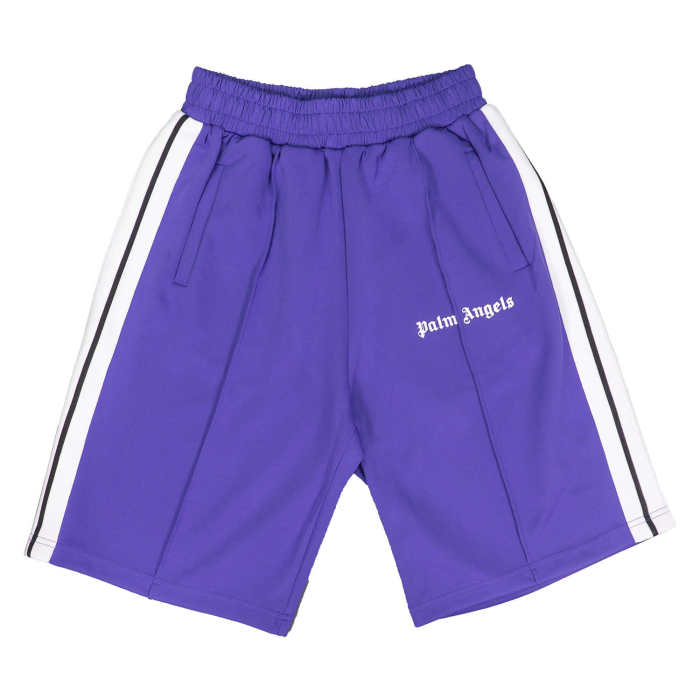 Simple Side Stripe Patchwork Monogrammed Sports Shorts 12 colors