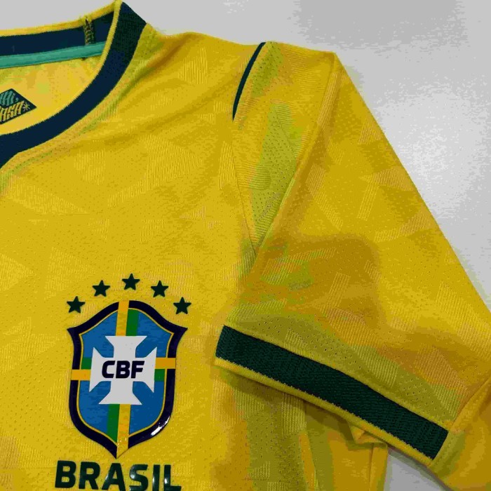 2026/2027 Brazil Lemon Yellow Home Jersey 2 Kind 29085313
