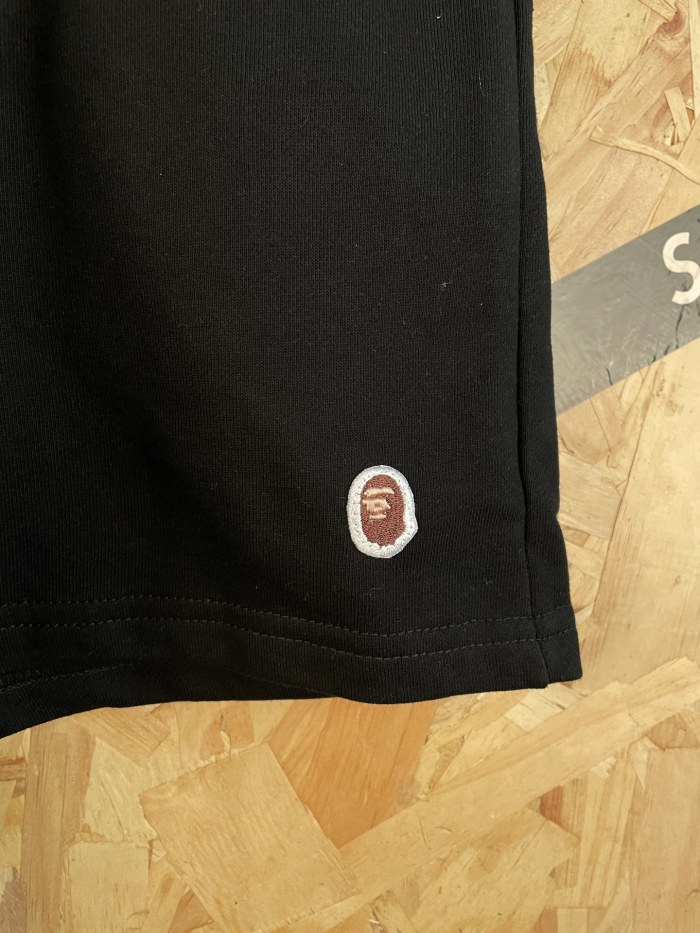 1:1 quality version Shark Embroidery Small Logo Heavyweight Cotton Casual Shorts 29060744