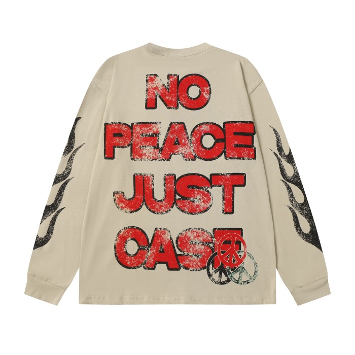 Mechanical Sense Deity Print Long Sleeve T-Shirt 2 colors 28704406