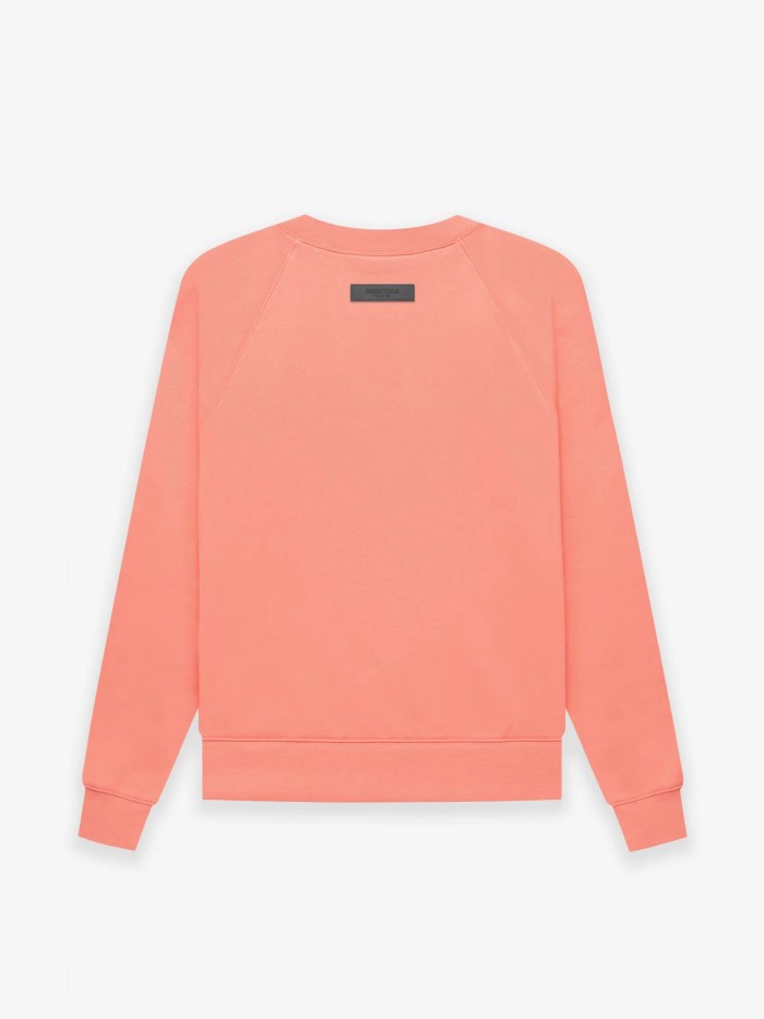 [buy more save more][Big & Tall for weights up to 220 lbs]1:1 quality version Cubic Double Flocked Letter LOGO Crew Neck Sweatshirt 6 colors