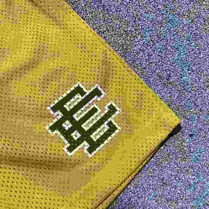 1:1 quality version EE logo print mesh breathable beach shorts 7 colors
