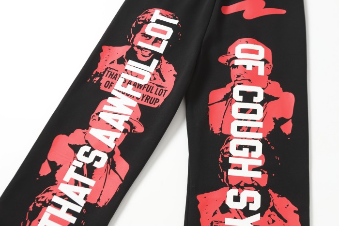 Gangster Figure All Over Print Hoodie & Pants Set 5 colors 29035414