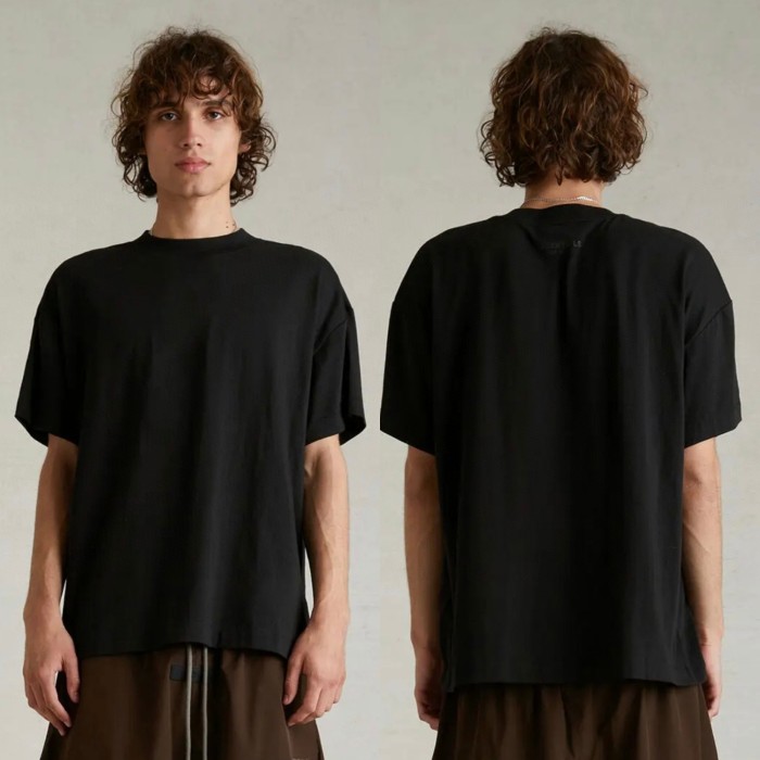[Big & Tall for weights up to 220 lbs]1:1 quality version Back collar letter label print lightweight tee 2 colors