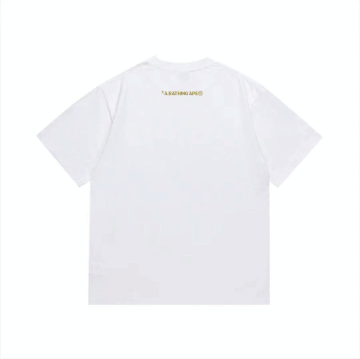 Yellow Camo  BAPE  Letter Print T-Shirt 2 colors 29052366