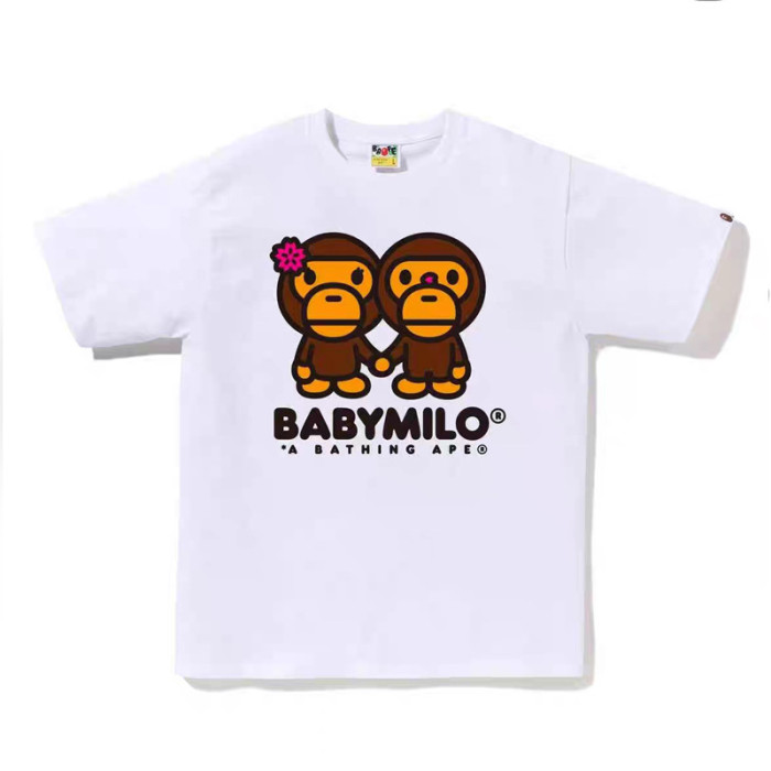 28196950 Baby MILO heart camouflage letter print tee collection 36 colors