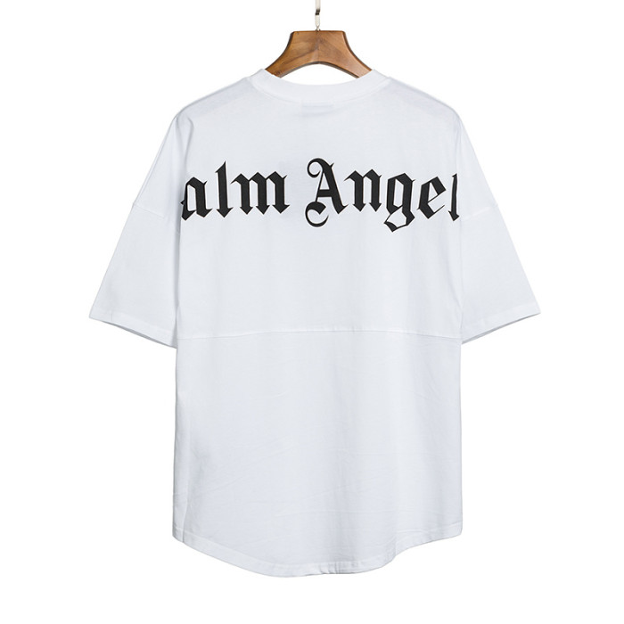 Simple English letter print short sleeve