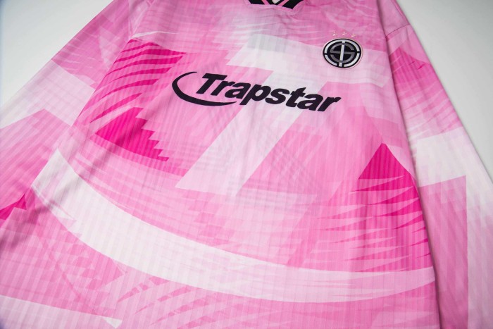 Oversized Y2K Trapstar Soccer Jersey Gradient  24  Back Print Long Sleeve T-Shirt 3 colors 29077586