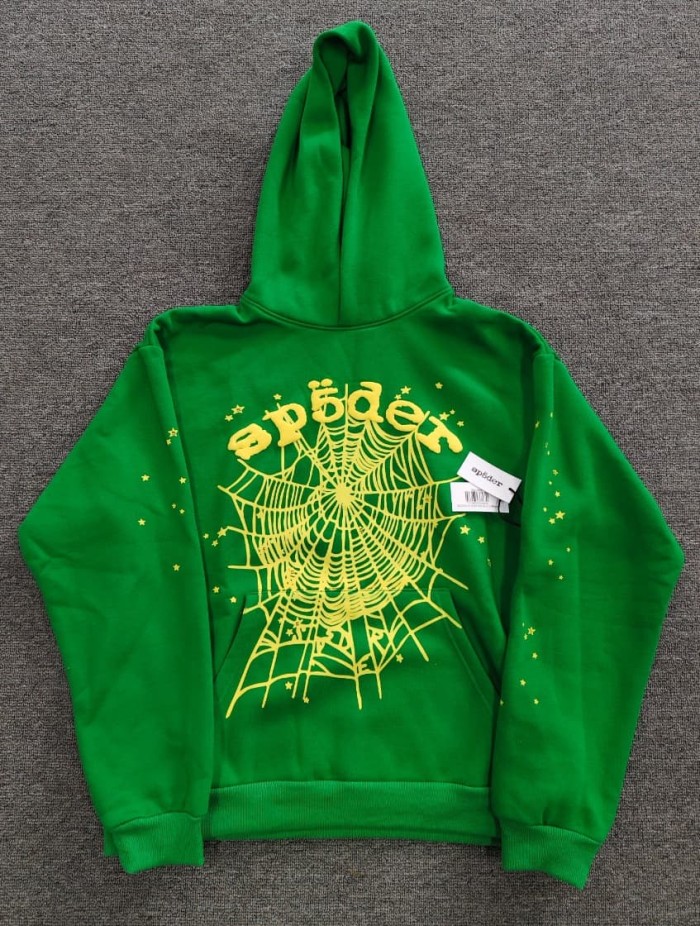 Spider Web Logo Foam Print Hoodie 84 colors 29079913