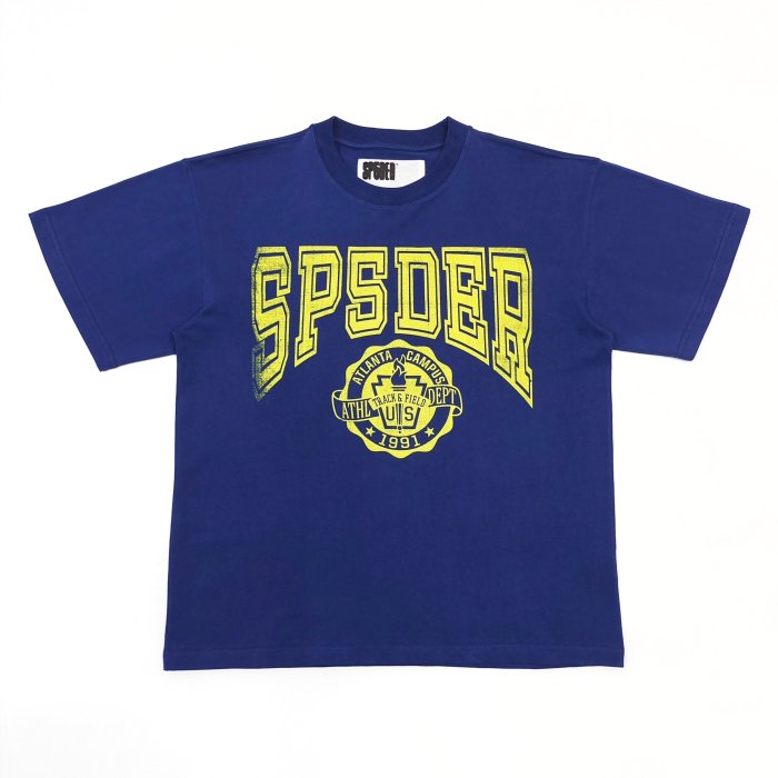 [Big & Tall for weights up to 220 lbs]1:1 quality version 28312369 Yellow University Logo Lettering Print Tee