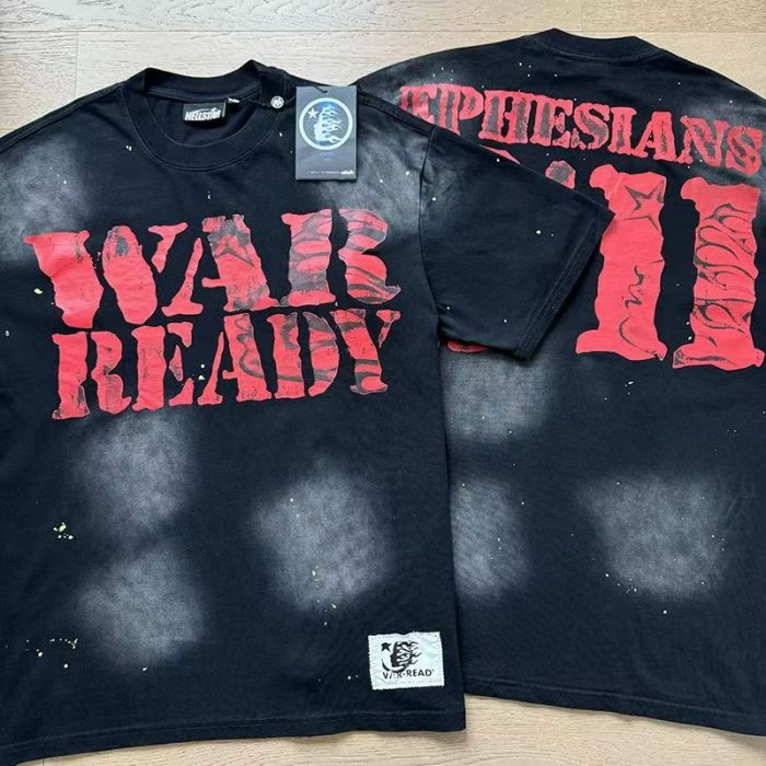 War Ready  Ephesians 6:11 Double-Sided Graphic Oversized T-shirt 29033282