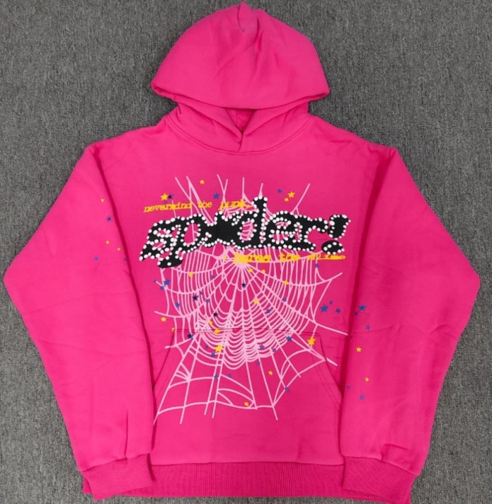 Spider Web Logo Foam Print Hoodie 84 colors 29079913
