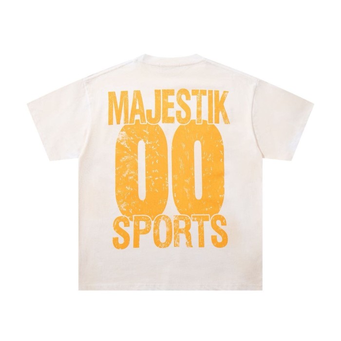 Miami Sunset Sports Car Rhinestone Print Washed Tee 29060732