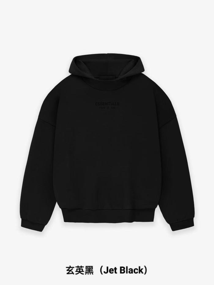 [Big & Tall for weights up to 220 lbs]1:1 quality version Small Alphabet Silicone Crew Neck Sweatshirt 5 colors