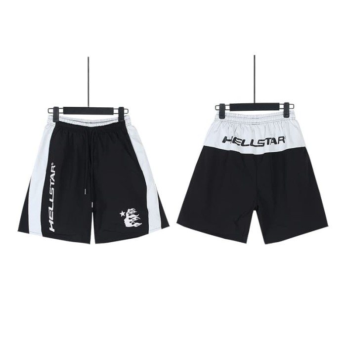 Color Block Side Logo Print Nylon Shorts 4 colors 29035470