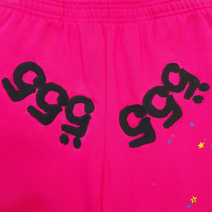 [Big & Tall for weights up to 220 lbs]1:1 quality version Black 555 Printed Hoodie & Pants Set 28777392