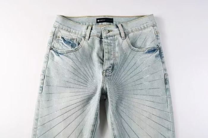 1:1 quality version Ray Fine Rhinestone Blue Jeans 28920255