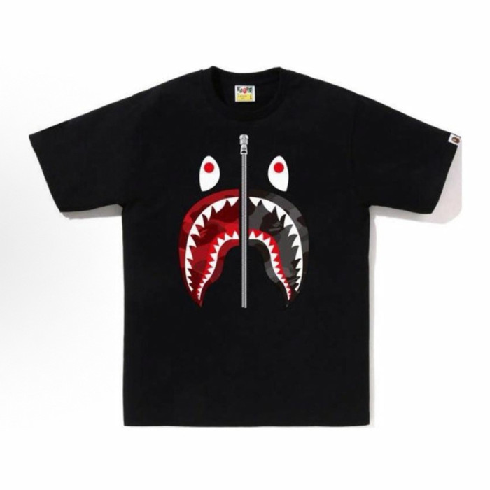 28316666 Baby Milo Colorblock Shark Print tee 24 colors