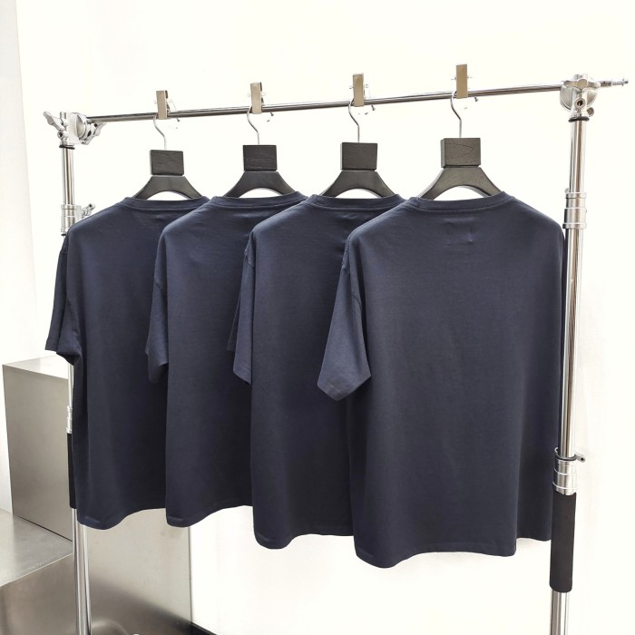 [Big & Tall for weights up to 260 lbs]1:1 quality version Pocket Mottled Letter Logo Print Tee