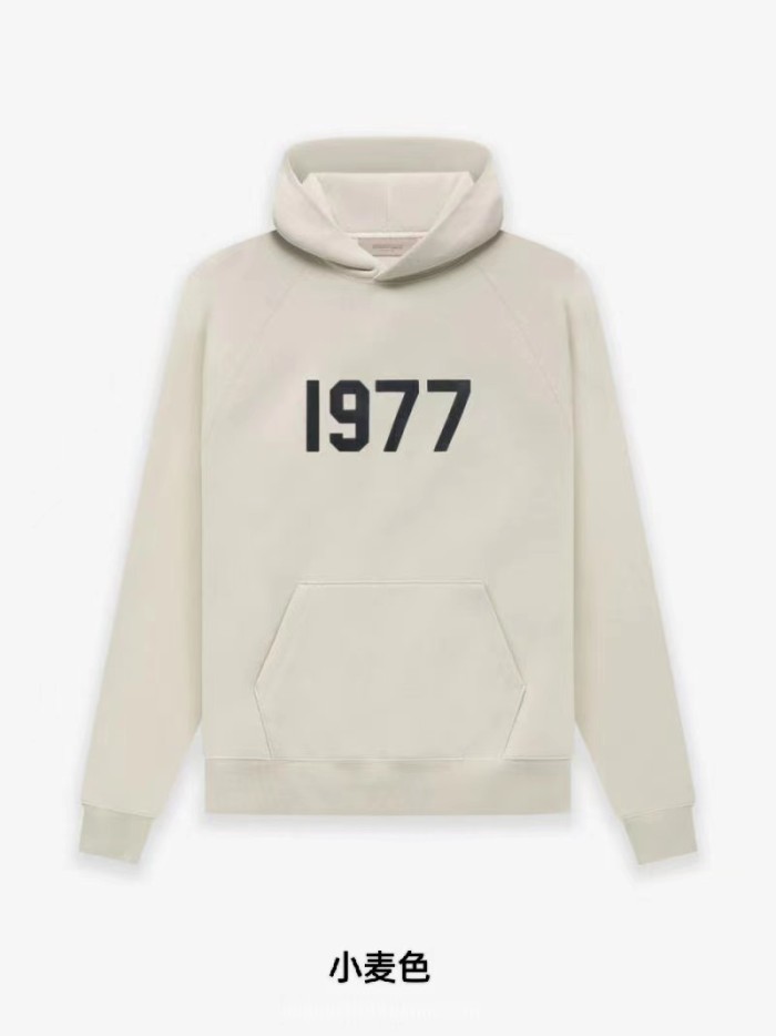 [Big & Tall for weights up to 220 lbs]1:1 quality version 1977 Flocked digital print hoodie 4 colors