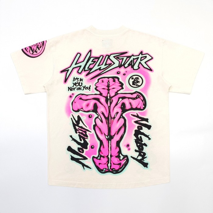 [Big & Tall for weights up to 260 lbs]1:1 quality version Graffiti Font Abstract Print Tee with NFC tag